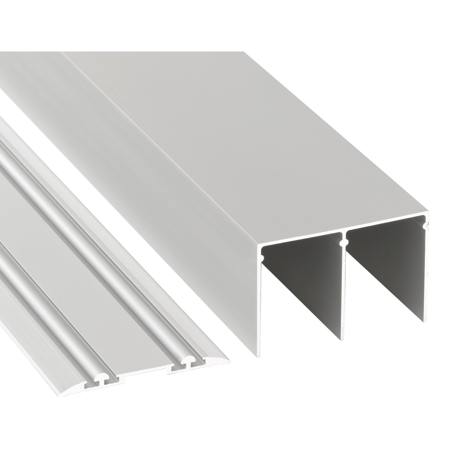 Schienen-Baupaket Profil Silber 2-spurig 3000 mm Schienen-Baupaket Profil Silber 2-spurig 3000 mm von Skyscope
