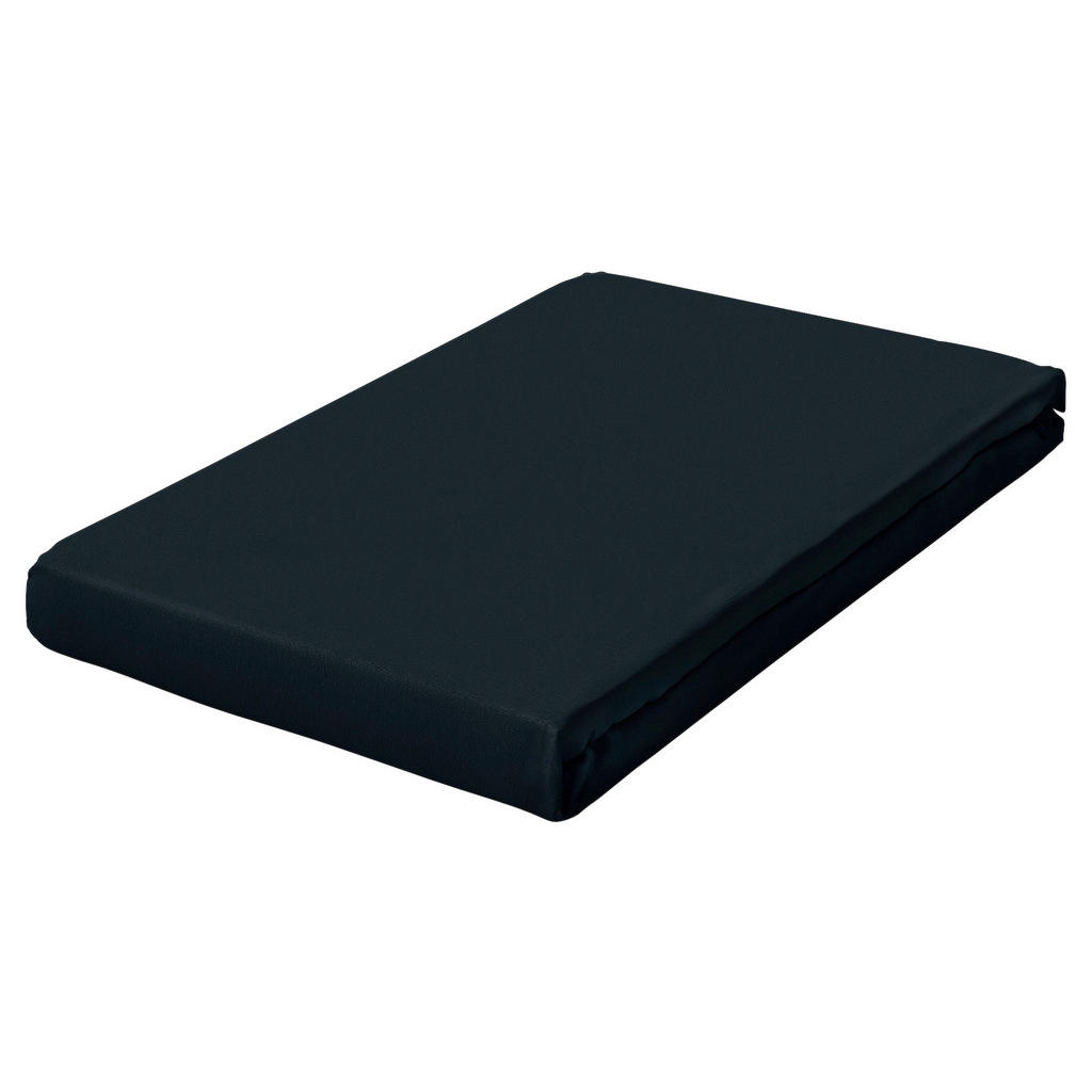 Schlafgut TOPPER-SPANNBETTTUCH Schwarz Schlafgut TOPPER-SPANNBETTTUCH Schwarz