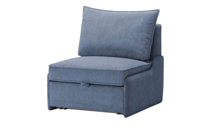 Schlafsessel  Polly de Luxe ¦ blau ¦ Maße (cm): B: 90 H: 95 T: 104.0 Polstermöbel > Sessel > Schlafsessel - Höffner