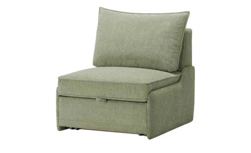 Schlafsessel  Polly de Luxe ¦ grün ¦ Maße (cm): B: 90 H: 95 T: 104.0 Polstermöbel > Sessel > Schlafsessel - Höffner