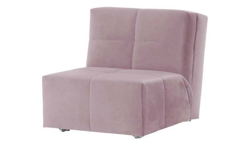 nehl Schlafsessel  Solino ¦ rosa/pink ¦ Maße (cm): B: 85 H: 85 T: 102.0 Polstermöbel > Sessel > Fernsehsessel - Höffner