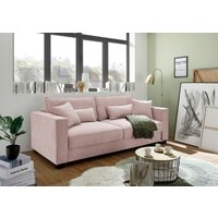 ED EXCITING DESIGN Schlafsofa "Melvin", mit Bettfunktion, Bettkasten, Rücken-, Nieren- und Zierkissen von Ed Exciting Design