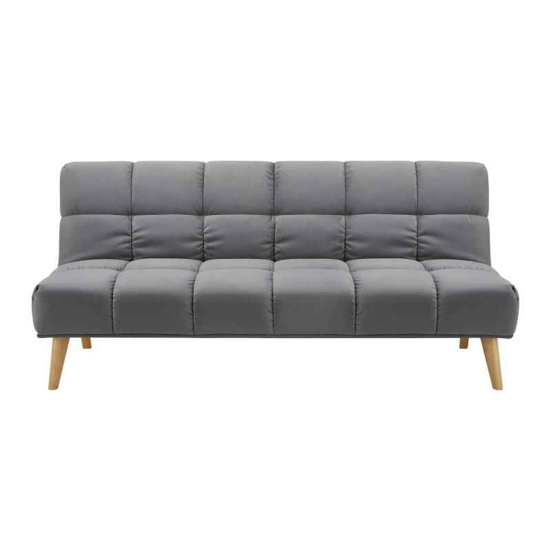Schlafsofa Alva Dunkelgrau Webstoff
