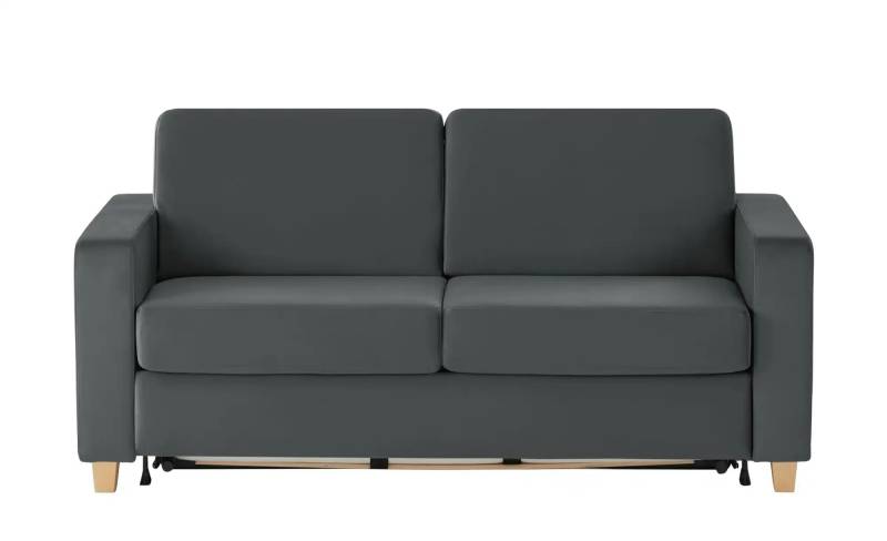 nehl Schlafsofa  Boston Deluxe ¦ grau ¦ Maße (cm): B: 199 H: 91 T: 103.0 Polstermöbel > Sofas > Einzelsofas - Höffner