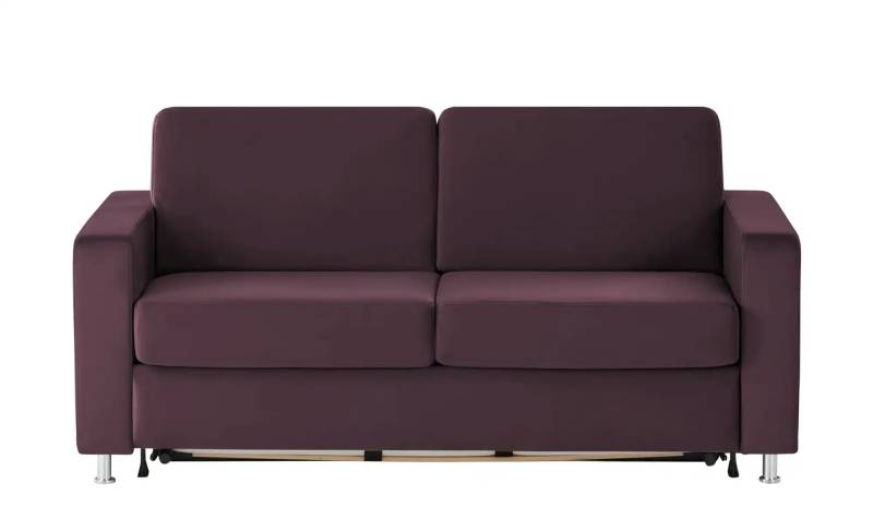 nehl Schlafsofa  Boston Deluxe ¦ lila/violett ¦ Maße (cm): B: 199 H: 91 T: 103.0 Polstermöbel > Sofas > Einzelsofas - Höffner