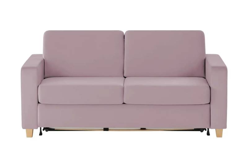 nehl Schlafsofa  Boston Deluxe ¦ rosa/pink ¦ Maße (cm): B: 199 H: 91 T: 103.0 Polstermöbel > Sofas > Einzelsofas - Höffner