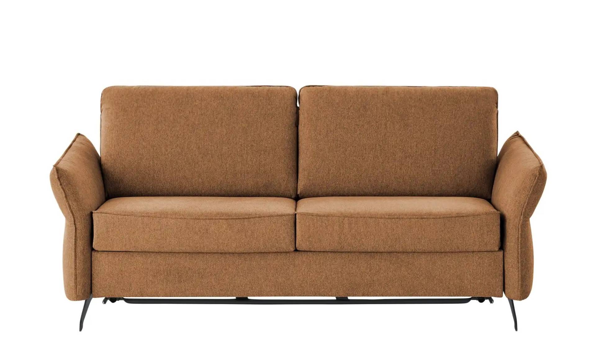 Schlafsofa mit Schlaffunktion Collin ¦ orange ¦ Maße (cm): B: 192 H: 90 T: 105 Polstermöbel > Sofas > Einzelsofas - Höffner