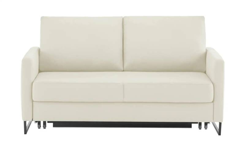 Schlafsofa aus Flachgewebe Fürth ¦ beige ¦ Maße (cm): B: 160 H: 90 T: 95.0 Polstermöbel > Sofas > 2-Sitzer - Höffner