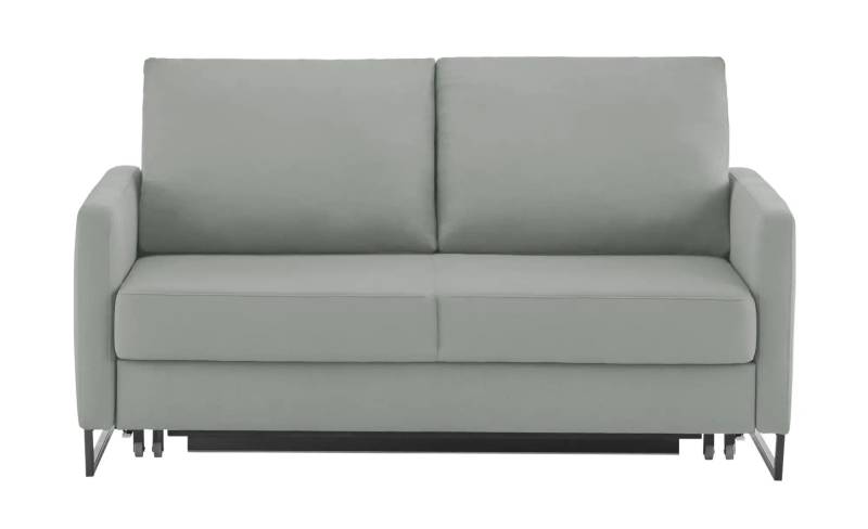 Schlafsofa aus Flachgewebe Fürth ¦ grau ¦ Maße (cm): B: 160 H: 90 T: 95.0 Polstermöbel > Sofas > 2-Sitzer - Höffner