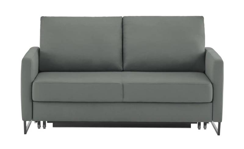 Schlafsofa aus Flachgewebe Fürth ¦ grau ¦ Maße (cm): B: 160 H: 90 T: 95.0 Polstermöbel > Sofas > 2-Sitzer - Höffner