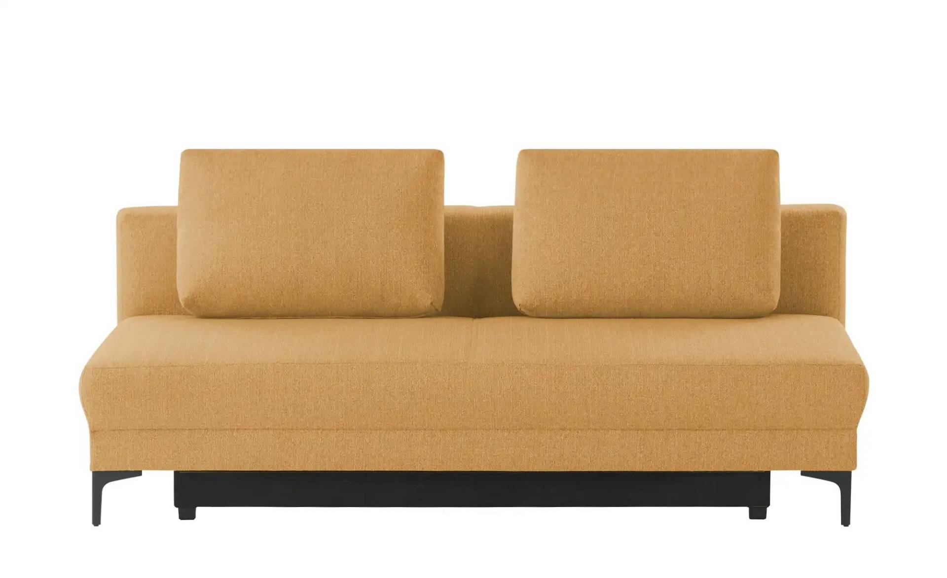 Schlafsofa mit Schlaffunktion Genua ¦ orange ¦ Maße (cm): B: 205 H: 89 T: 104.0 Polstermöbel > Sofas > Einzelsofas - Möbel Kraft
