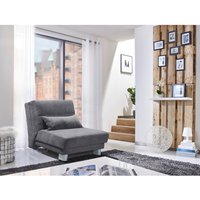 Schlafsofa Gina grau B/H/T: ca. 80x86x95 cm von XXXL