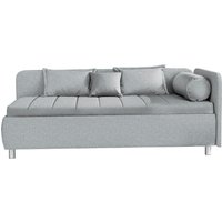 alina Schlafsofa "Kiana" mit Bettkasten und Zierkissen, Liegefläche 90/200 cm oder 100/200 cm von Alina