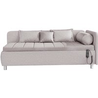 alina Schlafsofa "Kiana", Liegefläche 90/200 cm oder 100/200 cm, Bettkasten, Zierkissen-Set von Alina