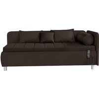 alina Schlafsofa "Kiana", Liegefläche 90/200 cm oder 100/200 cm, Bettkasten, Zierkissen-Set von Alina