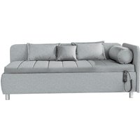 alina Schlafsofa "Kiana", Liegefläche 90/200 cm oder 100/200 cm, Bettkasten, Zierkissen-Set von Alina