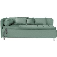 alina Schlafsofa "Kiana", Liegefläche 90/200 cm oder 100/200 cm, Bettkasten, Zierkissen-Set von Alina