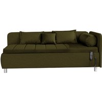 alina Schlafsofa "Kiana", Liegefläche 90/200 cm oder 100/200 cm, Bettkasten, Zierkissen-Set von Alina