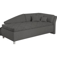 alina Schlafsofa "Lindsay", Bettkasten, Zierkissen-Set aus: 2 Stk. 40x40cm, 1 Stk. 30x30cm von Alina