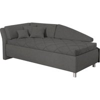 alina Schlafsofa "Lindsay", Bettkasten, Zierkissen-Set aus: 2 Stk. 40x40cm, 1 Stk. 30x30cm von Alina