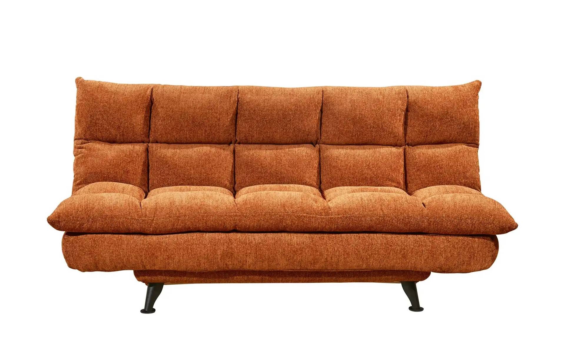 uno Schlafsofa  mit verschiedenen Funktionen Odessa ¦ orange ¦ Maße (cm): B: 216 H: 104 T: 108 Polstermöbel > Sofas > 2-Sitzer - Möbel Kraft