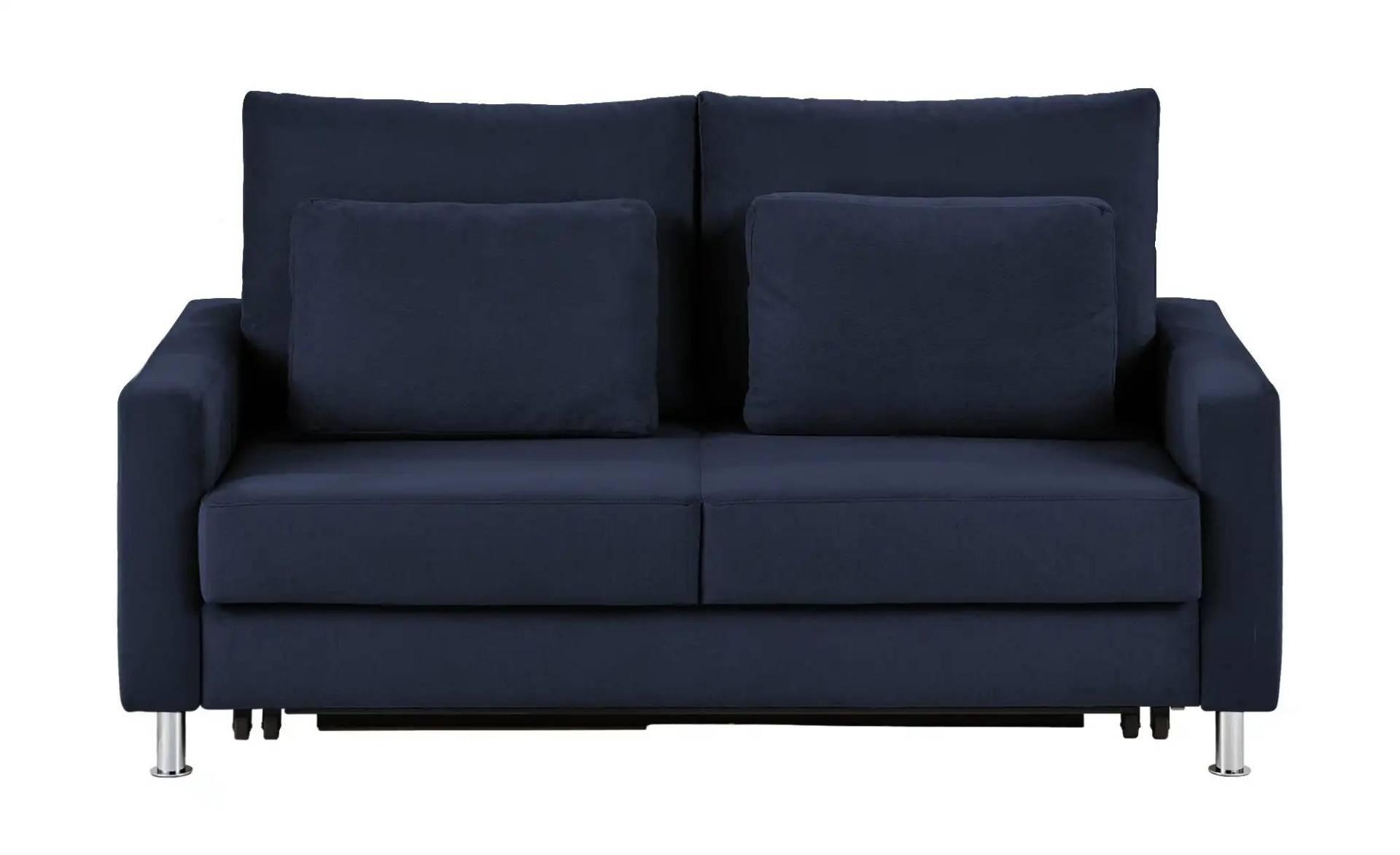 Schlafsofa Mikrofaser Fürth ¦ blau ¦ Maße (cm): B: 186 H: 90 T: 95 Polstermöbel > Sofas > 2-Sitzer - Höffner