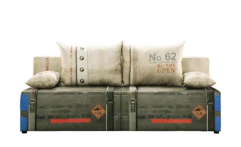 Schlafsofa  Denny Basic ¦ mehrfarbig ¦ Maße (cm): B: 91 H: 88 T: 193.0 Polstermöbel > Sofas > 2-Sitzer - Höffner