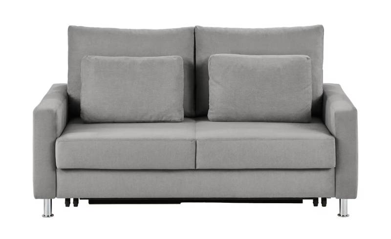 Schlafsofa Mikrofaser Fürth ¦ grau ¦ Maße (cm): B: 186 H: 90 T: 95.0 Polstermöbel > Sofas > 2-Sitzer - Höffner