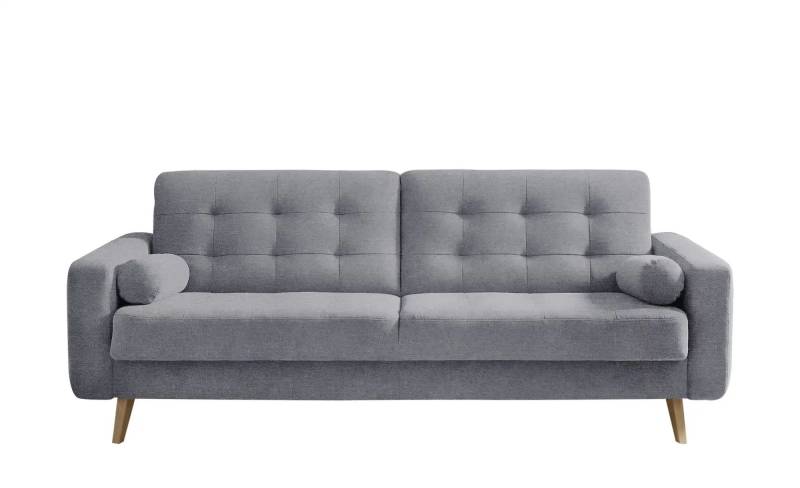 Schlafsofa mit Bettkasten Fjord ¦ grau ¦ Maße (cm): B: 226 H: 88 T: 90.0 Polstermöbel > Sofas > 3-Sitzer - Möbel Kraft