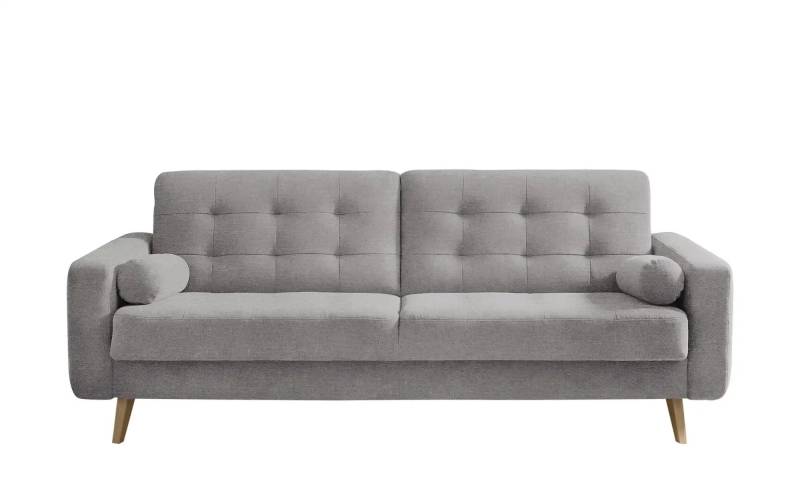 Schlafsofa mit Bettkasten Fjord ¦ grau ¦ Maße (cm): B: 226 H: 88 T: 90.0 Polstermöbel > Sofas > 3-Sitzer - Möbel Kraft