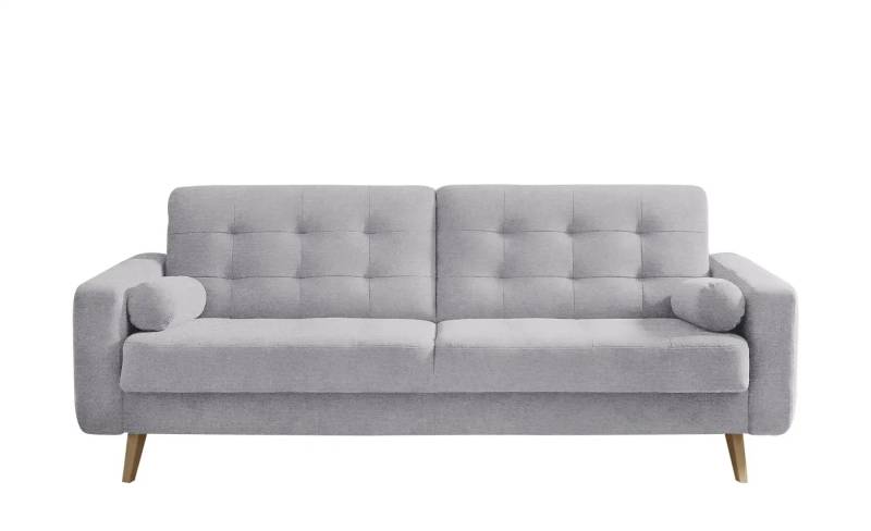 Schlafsofa mit Bettkasten Fjord ¦ grau ¦ Maße (cm): B: 226 H: 88 T: 90.0 Polstermöbel > Sofas > 3-Sitzer - Möbel Kraft