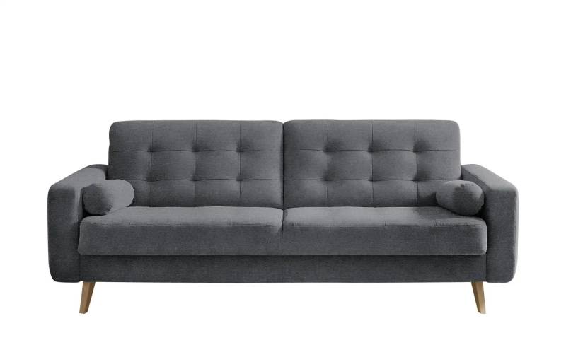 Schlafsofa mit Bettkasten Fjord ¦ grau ¦ Maße (cm): B: 226 H: 88 T: 90.0 Polstermöbel > Sofas > 3-Sitzer - Möbel Kraft