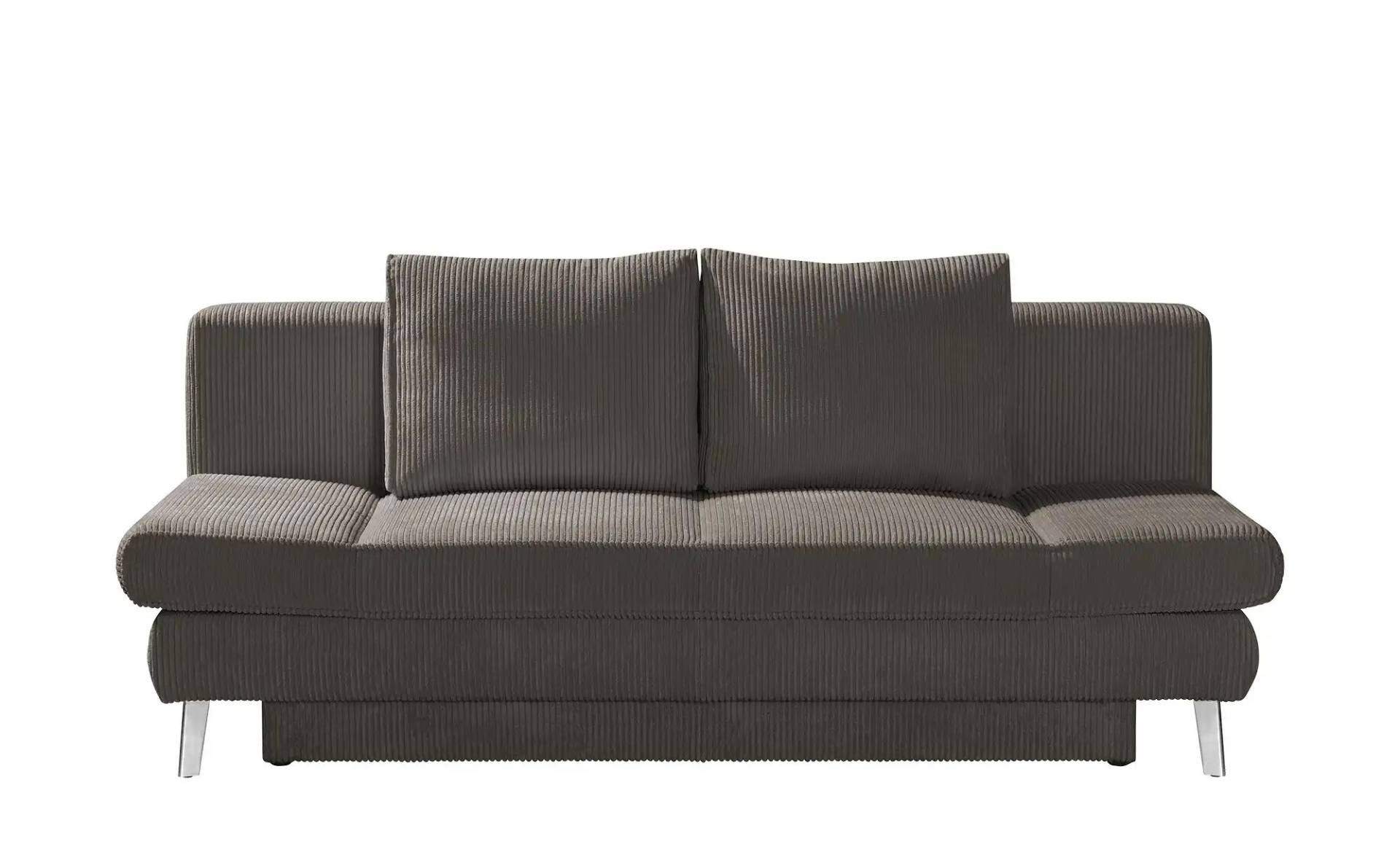 Schlafsofa mit Bettkasten Sidney ¦ braun ¦ Maße (cm): B: 200 H: 85 T: 90.0 Polstermöbel > Sofas > 2-Sitzer - Möbel Kraft