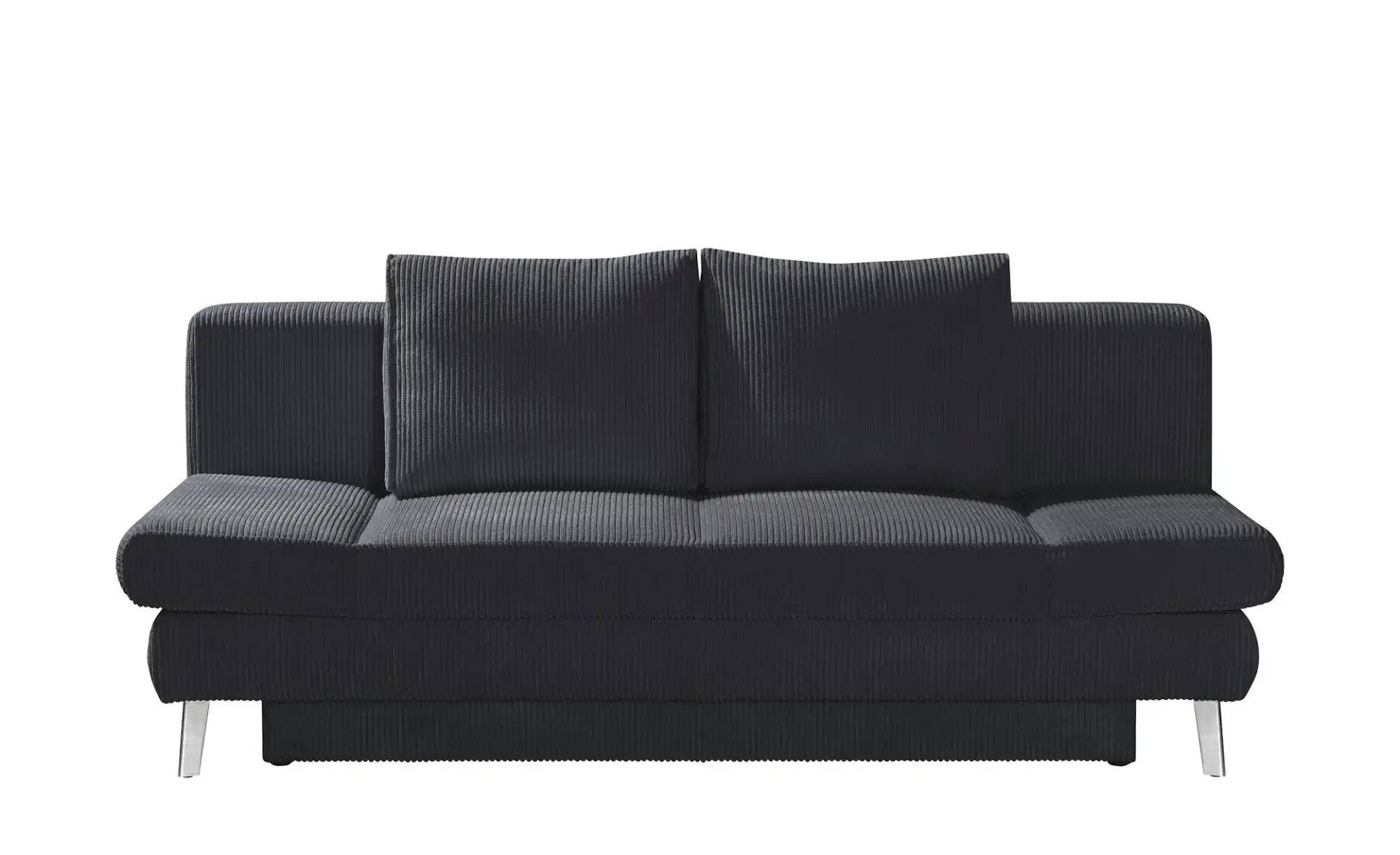Schlafsofa mit Bettkasten Sidney ¦ grau ¦ Maße (cm): B: 200 H: 85 T: 90.0 Polstermöbel > Sofas > 2-Sitzer - Möbel Kraft
