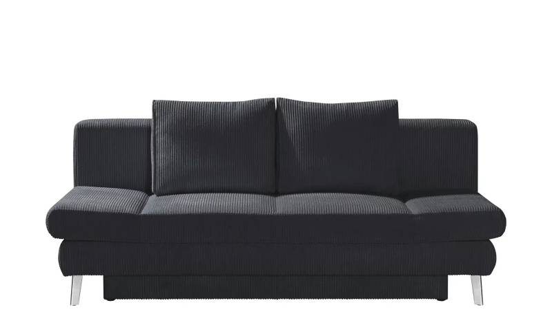 Schlafsofa mit Bettkasten Sidney ¦ grau ¦ Maße (cm): B: 200 H: 85 T: 90.0 Polstermöbel > Sofas > 2-Sitzer - Möbel Kraft