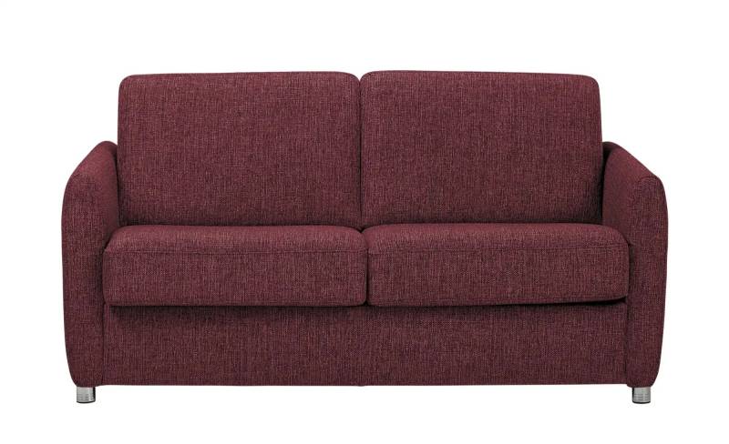 Betty Schlafsofa mit Faltbettfunktion Webstoff Betty ¦ rot ¦ Maße (cm): B: 162 H: 86 T: 97.0 Polstermöbel > Sofas > 2-Sitzer - Höffner