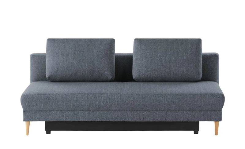 Schlafsofa mit Schlaffunktion Genua ¦ blau ¦ Maße (cm): B: 205 H: 89 T: 104.0 Polstermöbel > Sofas > Einzelsofas - Höffner