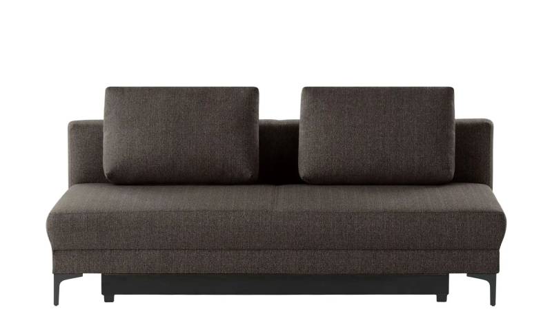 Schlafsofa mit Schlaffunktion Genua ¦ braun ¦ Maße (cm): B: 205 H: 89 T: 104.0 Polstermöbel > Sofas > Einzelsofas - Höffner