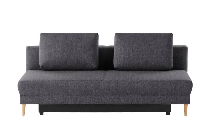 Schlafsofa mit Schlaffunktion Genua ¦ grau ¦ Maße (cm): B: 205 H: 89 T: 104.0 Polstermöbel > Sofas > Einzelsofas - Höffner