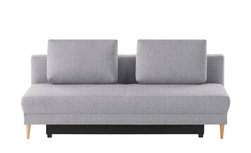 Schlafsofa mit Schlaffunktion Genua ¦ grau ¦ Maße (cm): B: 205 H: 89 T: 104.0 Polstermöbel > Sofas > Einzelsofas - Höffner