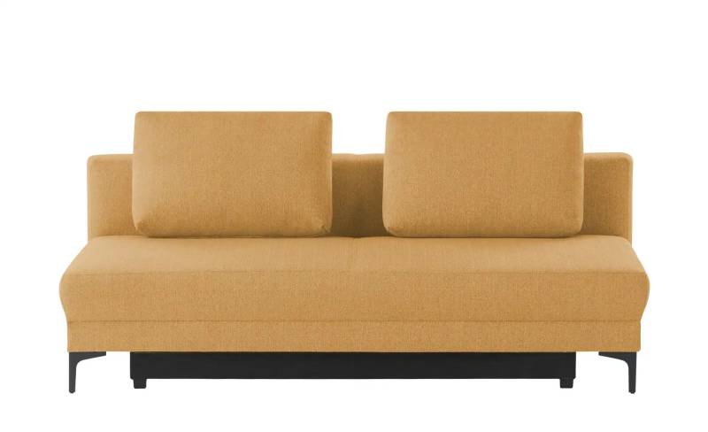 Schlafsofa mit Schlaffunktion Genua ¦ orange ¦ Maße (cm): B: 205 H: 89 T: 94.0 Polstermöbel > Sofas > Einzelsofas - Höffner