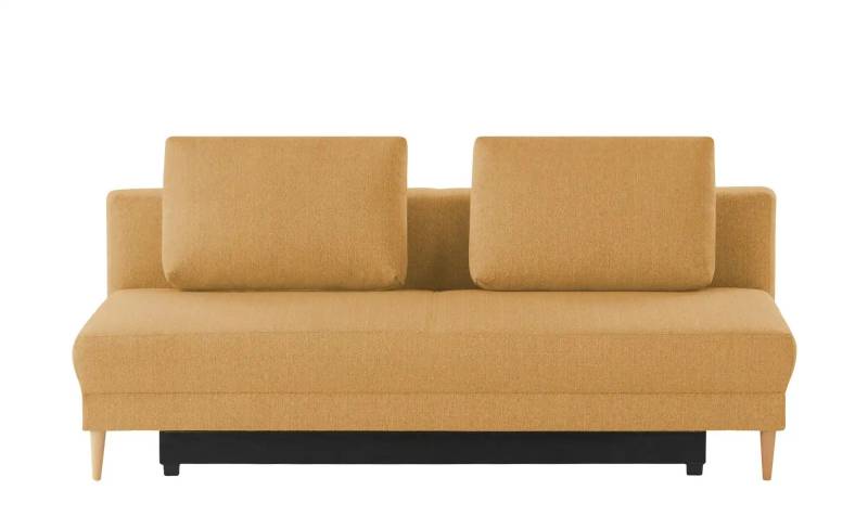 Schlafsofa mit Schlaffunktion Genua ¦ orange ¦ Maße (cm): B: 205 H: 89 T: 94.0 Polstermöbel > Sofas > Einzelsofas - Höffner