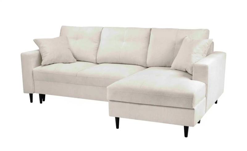 Schlafsofa mit Schlaffunktion Venice ¦ creme ¦ Maße (cm): B: 230 H: 92 T: 147.0 Polstermöbel > Sofas > Ecksofas - Möbel Kraft