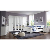 Schlafzimmer Set 5-teilig CROPANI-43 mit Bett 160x200 in weiß