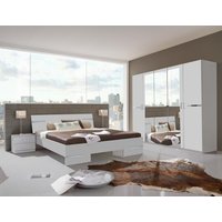 180x200 Schlafzimmerset ANNA inkl. Kleiderschrank und 2 Nachtkommoden von WIMEX weiß 180x200 Schlafzimmerset ANNA inkl. Kleiderschrank und 2 Nachtkommoden von WIMEX weiß