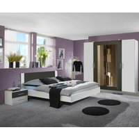 180x200 Schlafzimmerset NORA inkl. Kleiderschrank und 2 Nachtkommoden von WIMEX weiß 180x200 Schlafzimmerset NORA inkl. Kleiderschrank und 2 Nachtkommoden von WIMEX weiß