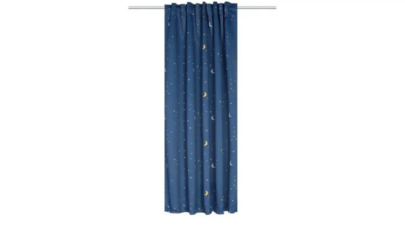 HOME Wohnideen Schlaufenschal   ¦ blau ¦ Maße (cm): B: 140 H: 175 Gardinen & Rollos > Gardinen & Vorhänge > Schiebegardinen - Höffner