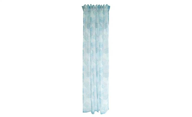 Schlaufenschal   ¦ blau ¦ Maße (cm): B: 140 H: 1 Gardinen & Rollos > Gardinen & Vorhänge > Schlaufenschals - Höffner