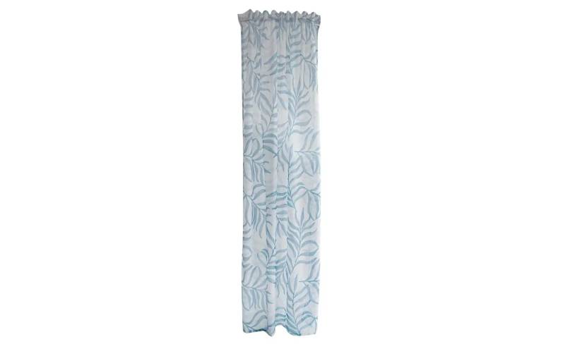 Schlaufenschal   ¦ blau ¦ Maße (cm): B: 140 H: 1 Gardinen & Rollos > Gardinen & Vorhänge > Schlaufenschals - Höffner