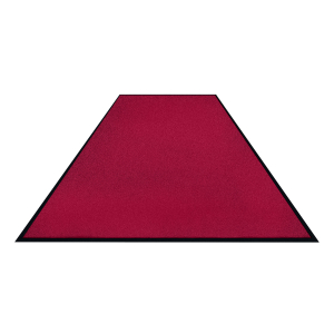 Schmutzfangmatte Colorstar, burgunder, waschbar, glatter Rücken, Fußmatte aus recyceltem Garn für den Innenbereich, Maße (B x T): 150 x 200 cm
